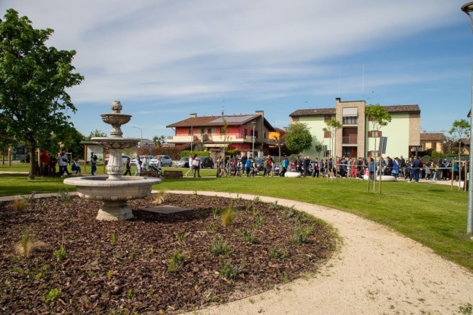 Inaugurato il nuovo parco Diaz il sindaco: “Istruzione all’aperto con il percorso di biodiversità”