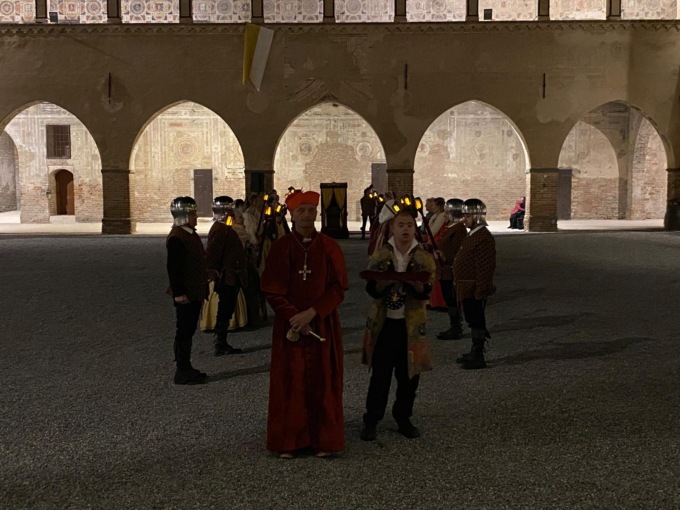 Che spettacolo il castello restaurato di Pandino