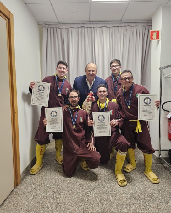I “Rosengarden” di Brignano ancora protagonisti allo “Show dei Record”