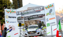Il trevigliese Roberto Ferri e il bresciano Mattia Barbi lasciano il segno all’esordio nel Camunia Rally