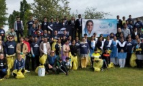 Volontari ripuliscono la riva del fiume Serio: raccolti 1500 kg di rifiuti