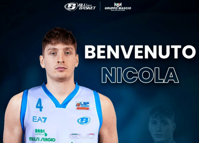 Il Gruppo Mascio aggiunge il play Nicola Giordano