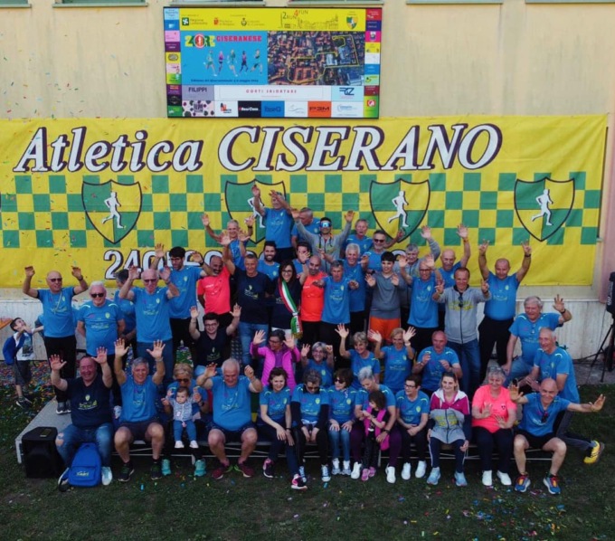 Quarant’anni di Atletica Ciserano, in 600 per la 24 ore di solidarietà