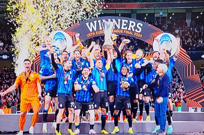 L’Atalanta nella storia, la Dea conquista l’Europa League: festa anche nella Bassa
