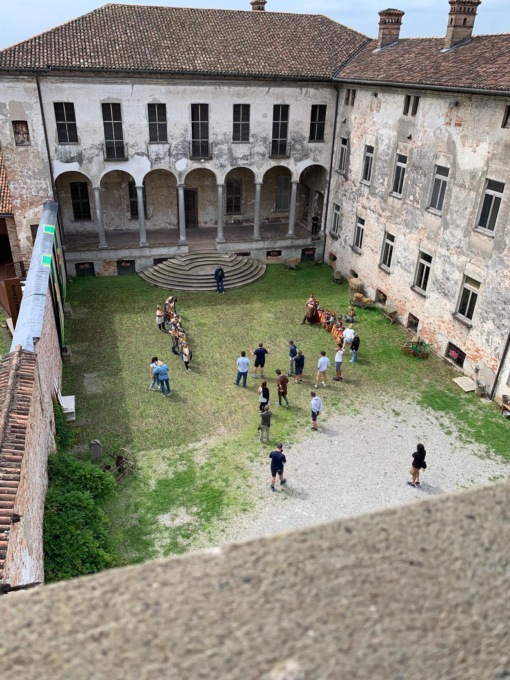 Il castello di Pagazzano nel nuovo film di Fausto Brizzi con Angelo Pintus protagonista