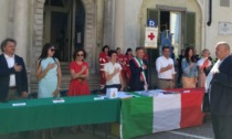 Pasquale Busetti apre il mandato in Piazza Maggiore davanti ai cittadini