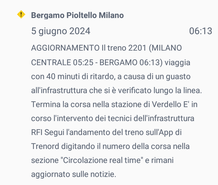 Treviglio screenshot trenord6