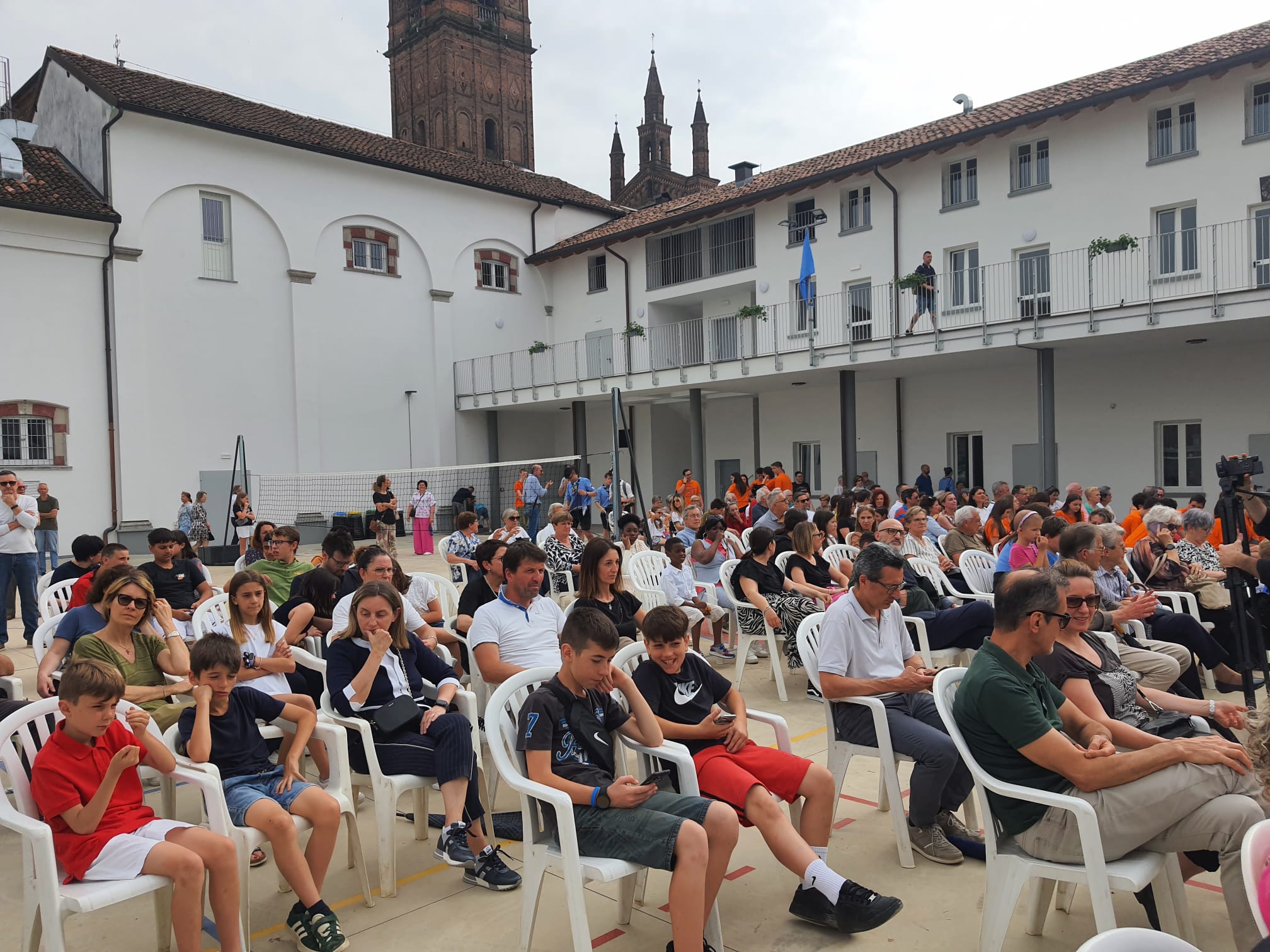 Caravaggio inaugurazione oratorio San Luigi