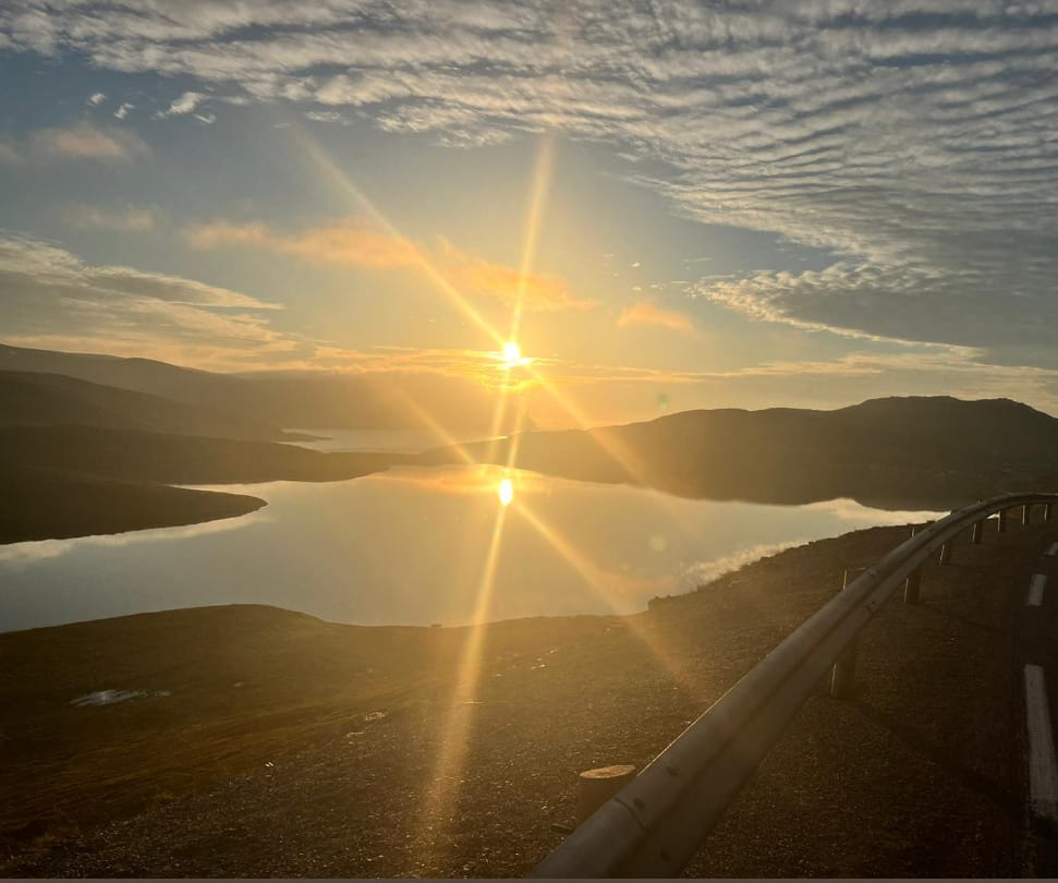 Ciserano Mario Maffeis alla NordKapp