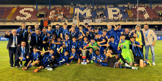 I ragazzi dell’Under 16 di mister Gambirasio regalano all’Atalanta il primo scudetto