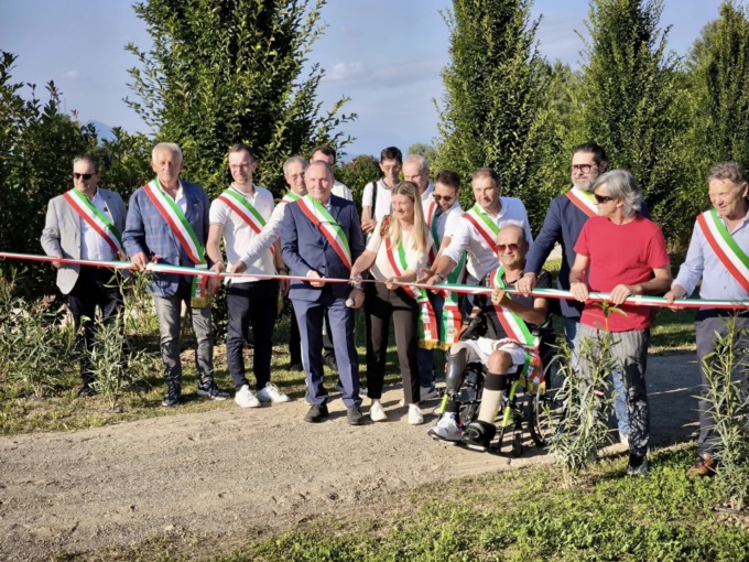 Nuovo polmone verde per il paese, inaugurato il Bosco Eden sul fiume