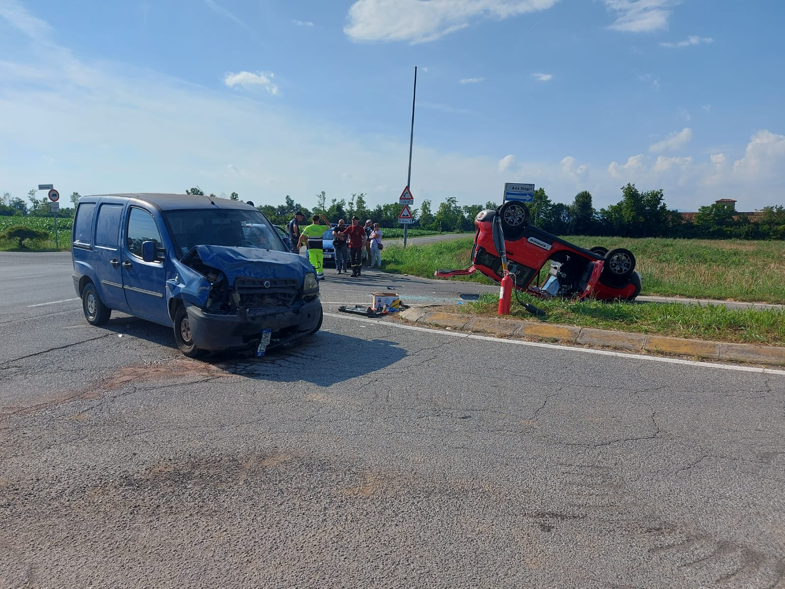 Treviglio incidente