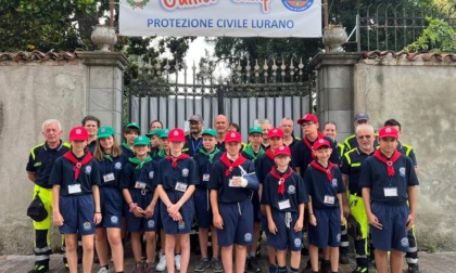 Protezione civile, un successo il Junior Camp di Lurano