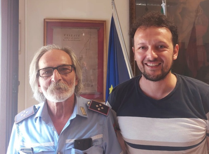 In pensione lo storico vigile Musso