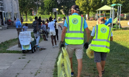 Camminando con i giovani per difendere l'ambiente