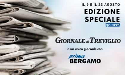 Più cronaca anche d'estate: il Giornale di Treviglio in un'edizione unificata con Prima Bergamo