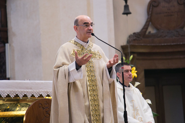 Si è spento questa mattina il parroco martinenghese don Cesare Provenzi