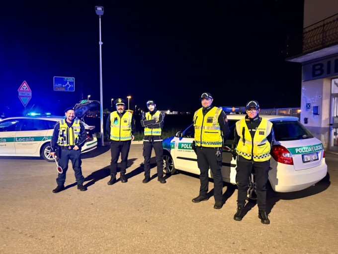 Progetto Smart, strade più sicure di notte grazie alla Polizia locale