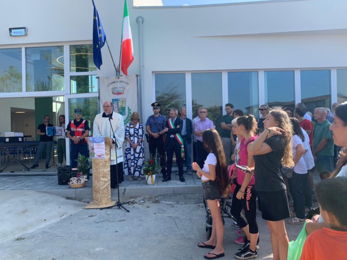 Inaugurato il primo lotto delle scuole elementari e medie