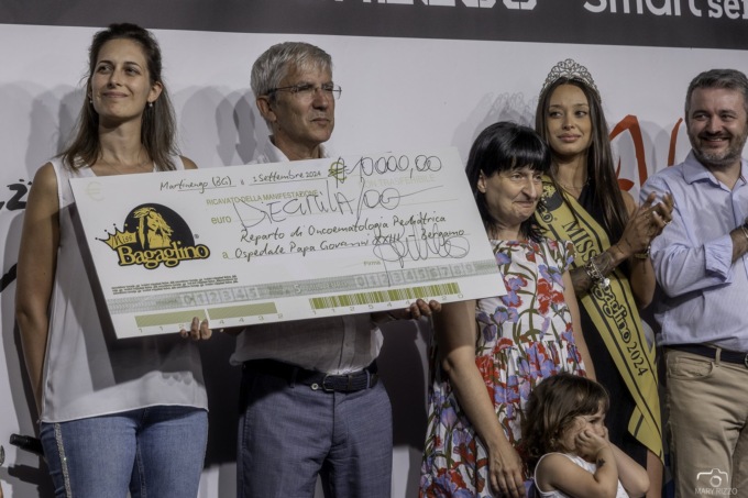 «Miss Bagaglino 2024» fa il pienone e dona diecimila euro all’ospedale