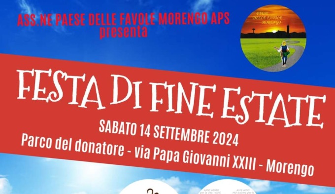 Arriva la “Festa di fine estate”