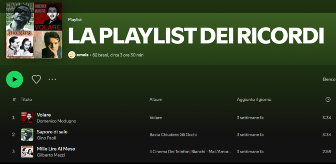 Gli ospiti della Rsa su Spotify con la colonna sonora della loro vita