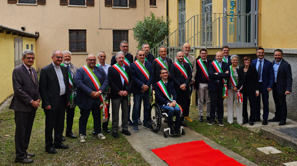 Treviglio inaugurazione comunità Margherita