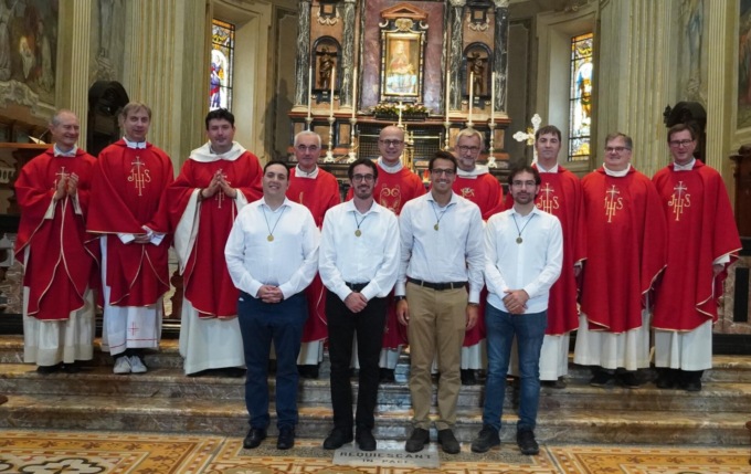 Quattro giovani Salesiani hanno rinnovato i voti: uno di loro resterà a Treviglio