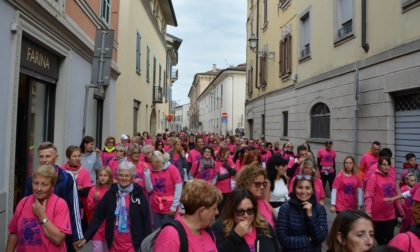 Una marea rosa invade la città