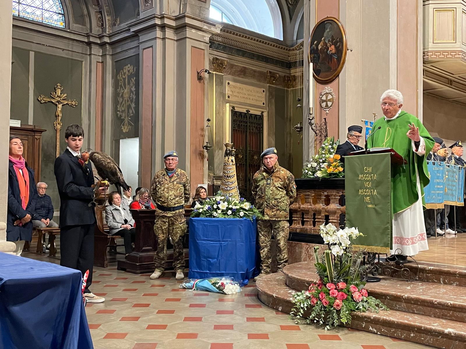 Caravaggio «Festa degli Angeli» con la commemorazione per i cento anni dalla scomparsa del Ten. Pil. Giannino Ancillotto