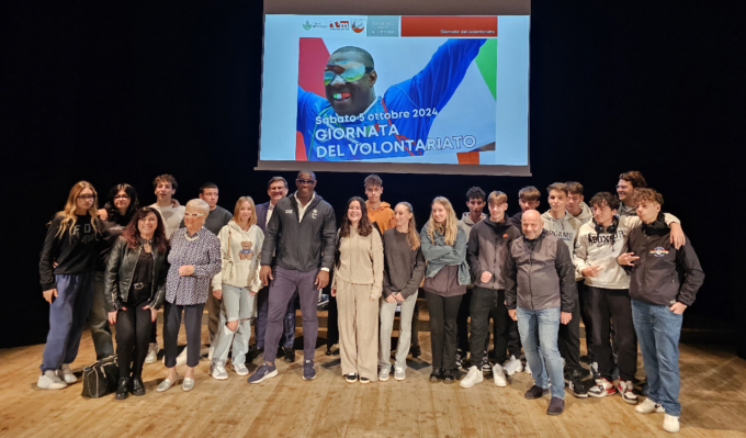 Il campione azzurro Oney Tapia a Treviglio: “Fidatevi delle persone che vi aiutano”