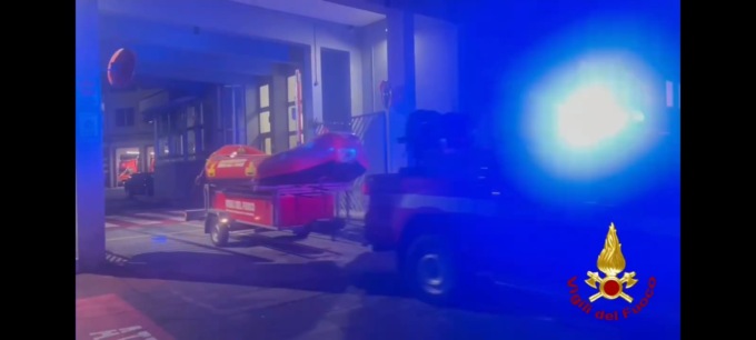 Emergenza maltempo in Liguria, sul campo anche i Vigili del Fuoco bergamaschi