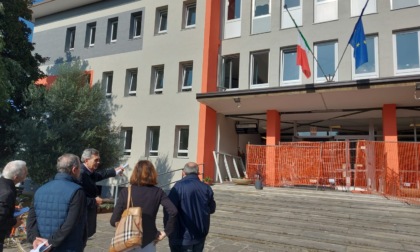 Nuovi infissi per la scuola media "Grossi" di Treviglio