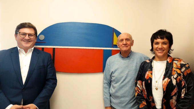 L’artista Cesare Calvi dona un’opera alla città di Treviglio