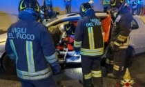 Maxi incidente (ma per finta) nella galleria di Brebemi