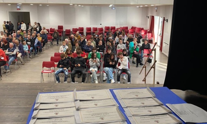 Borse di studio e benemerenze: premiati i “Sergnanesi dell’anno”