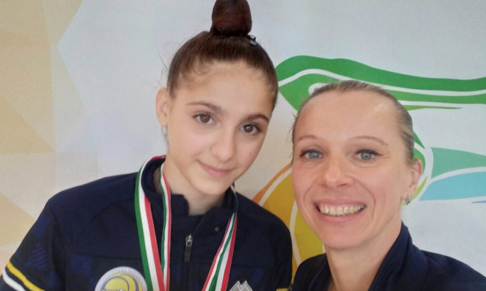 La ginnasta Giulia Venturelli è un’Anima Ritmica d’oro