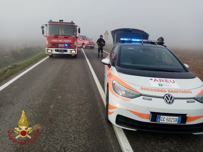 Schianto sulla Sp 98, cinque feriti