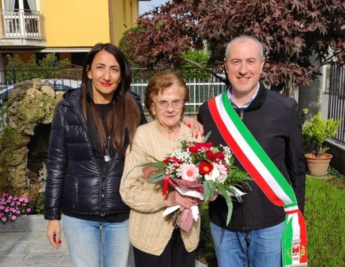 I 101 anni di Angela Marchesi: l’ultracentenaria morenghese è ancora in ottima forma