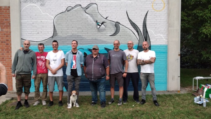 Al murale in paese serve un restauro, l’associazione Impiastreet lancia una raccolta fondi