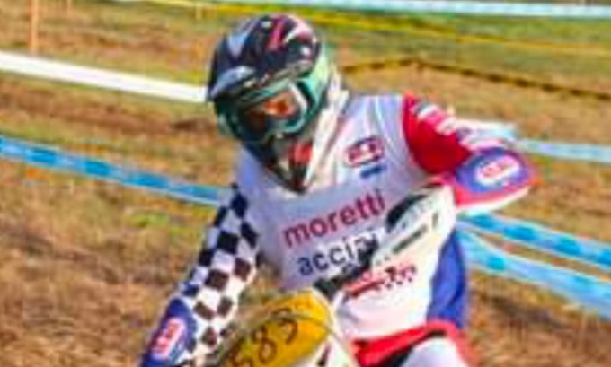 Gareggia per la Anbo Friends di Treviglio l’otto volte campione regionale di Enduro