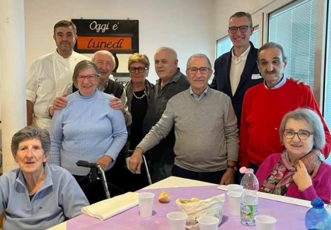 Per San Martino si rinnova la tradizione del pranzo stellato per gli ospiti di “Anni Sereni”