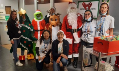 Il Cortile Boschi con "Abio" porta la magia del Natale in ospedale