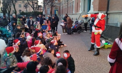 Le vacanze di Natale alla "Merisi" sono iniziate con una festa l'ultimo giorno di scuola