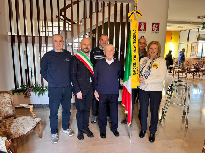 Luigi Buttinoni, reduce di Cefalonia, ha compiuto 101 anni