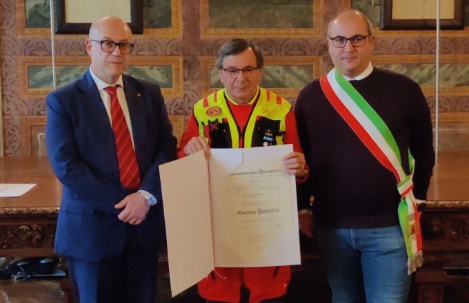 Giacomo Passera è Cavaliere della Repubblica