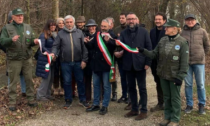 Taglio del nastro per il Parco della Boschina