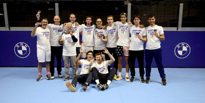 Dodici ore di “passione” e il Tennis Club Crema vince lo scudetto di A1