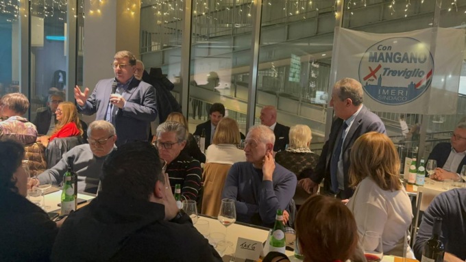 Alla cena natalizia del Circolo Nuova Italia X Treviglio si tirano le fila del 2024