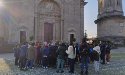 Il restauro della Parrocchiale diventa una lezione di cultura per i bambini